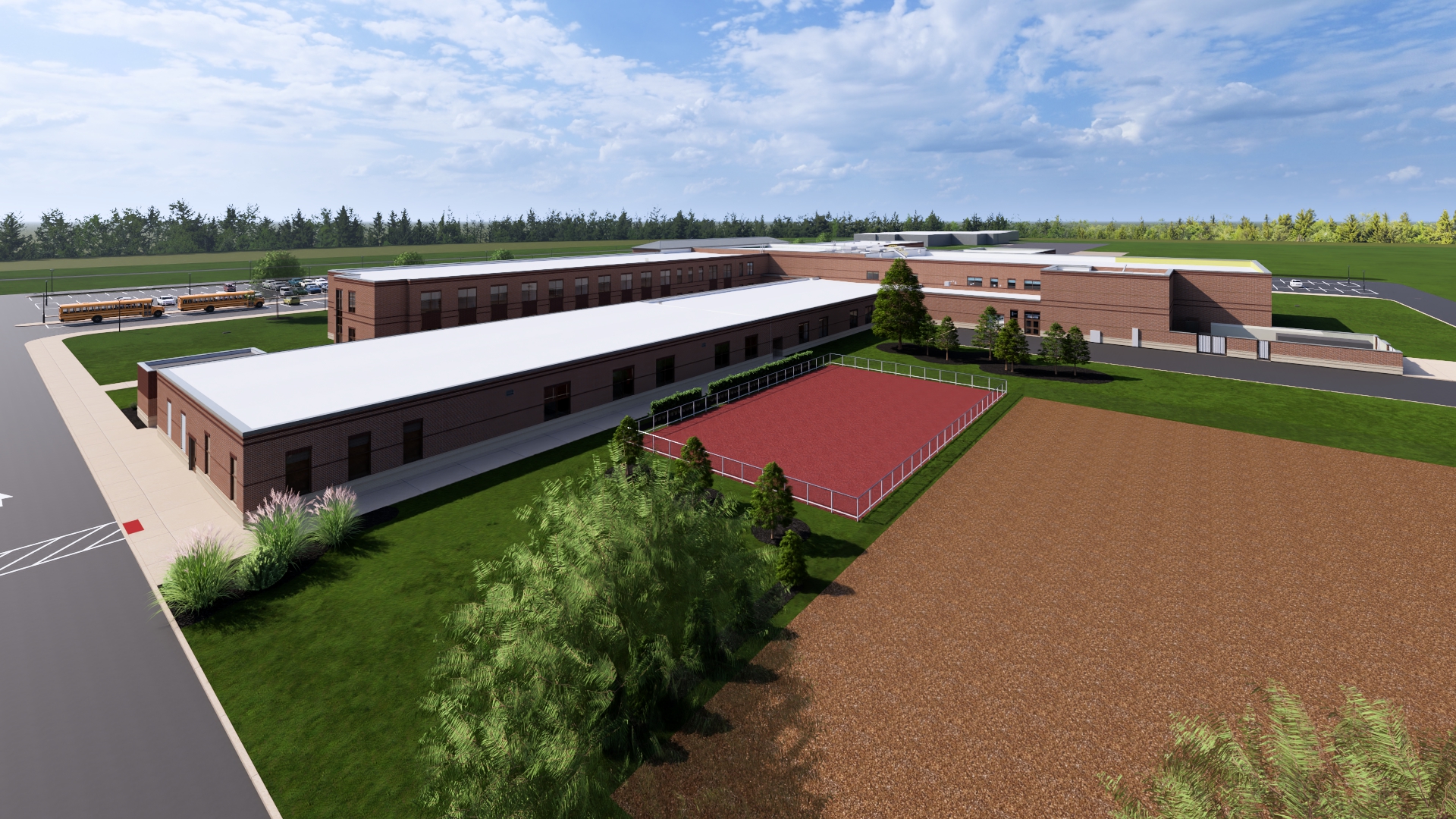 Madison-Plains new School Rendering