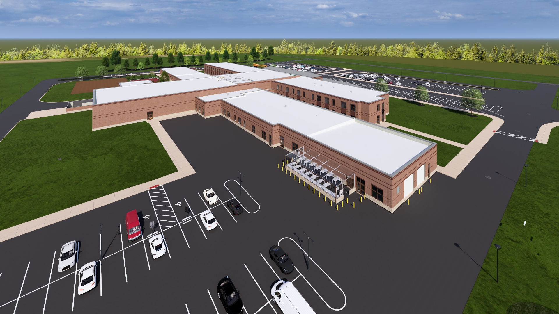 Madison-Plains new School Rendering