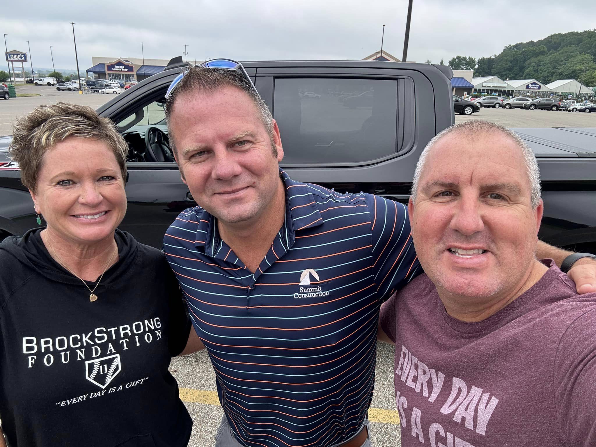 Kristi Johnson, Andy Rogers and Terry Johnson