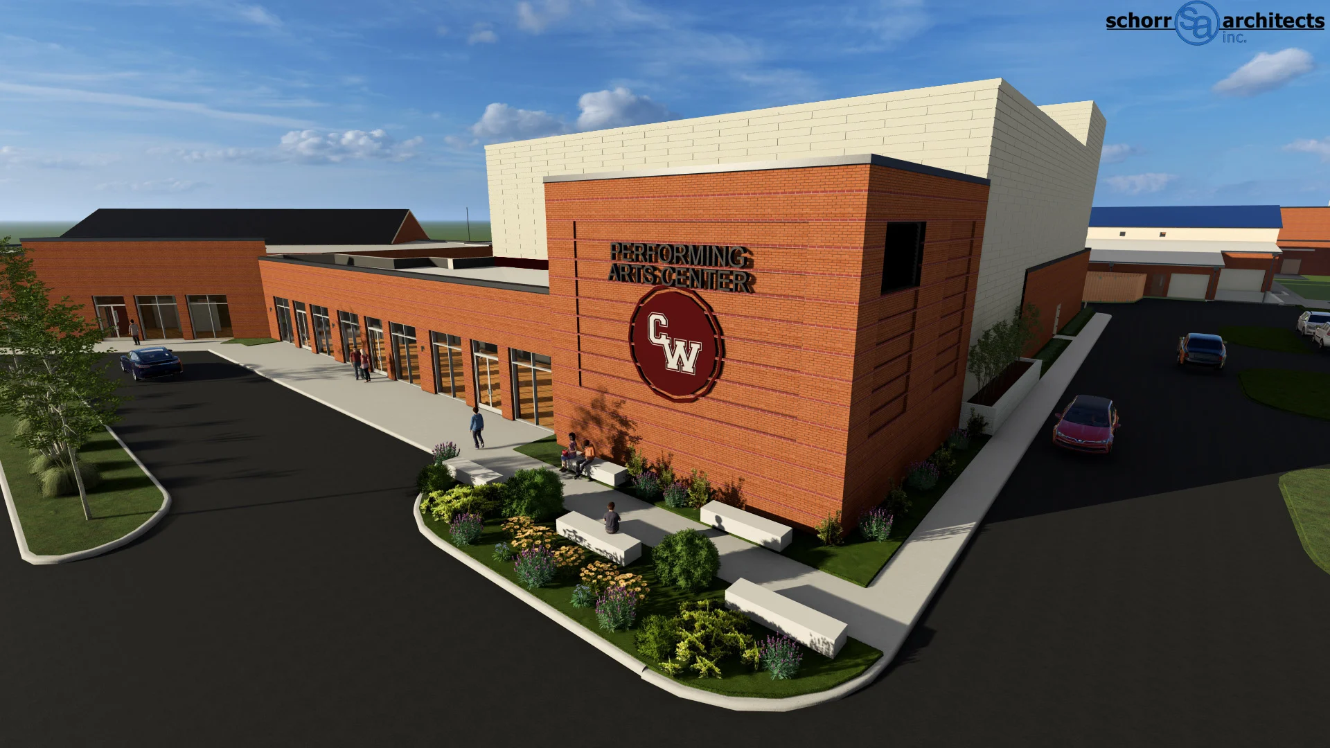 CWHS Performing Arts Building