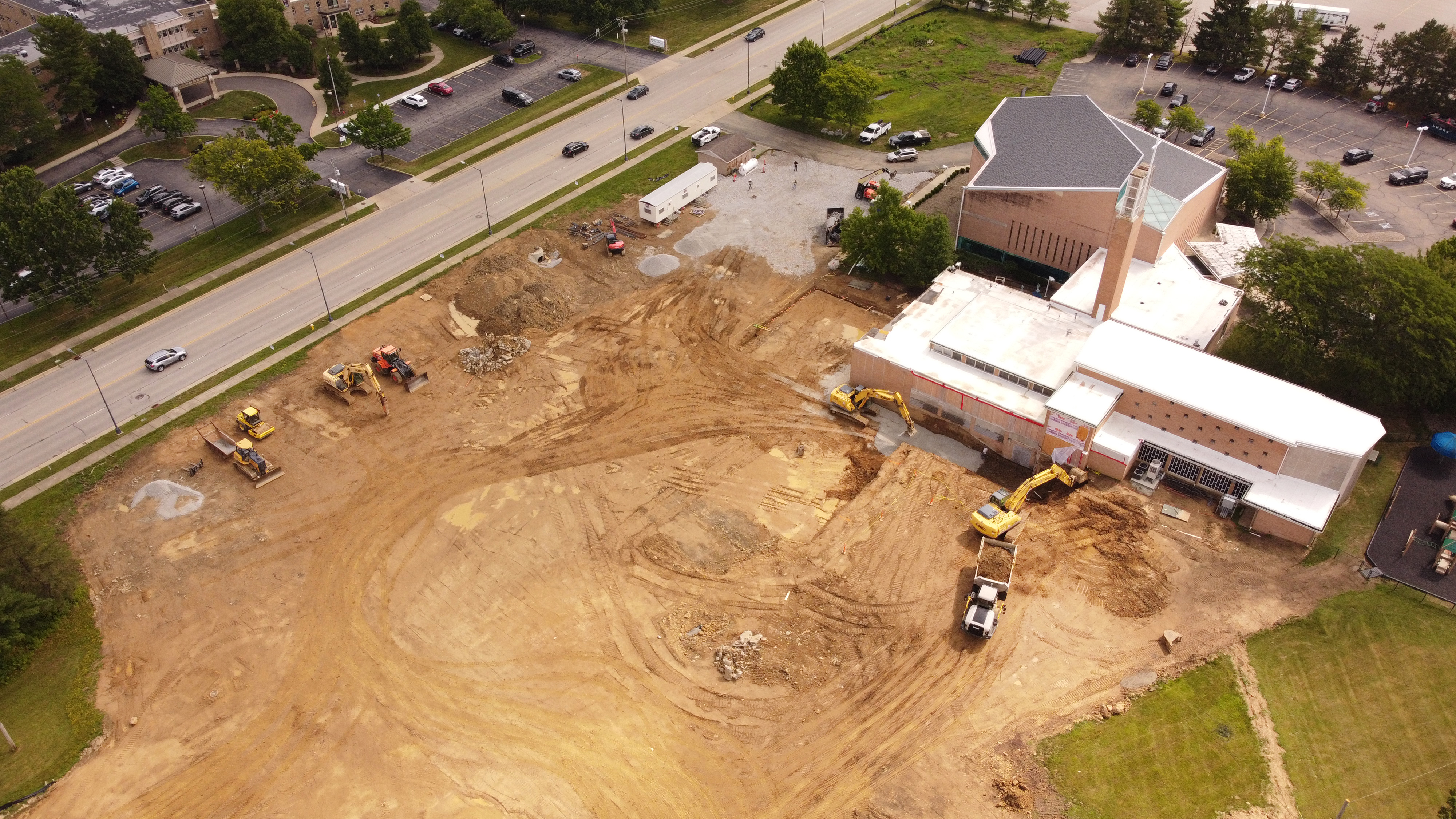 close up of Fairlawn Lutheran Project