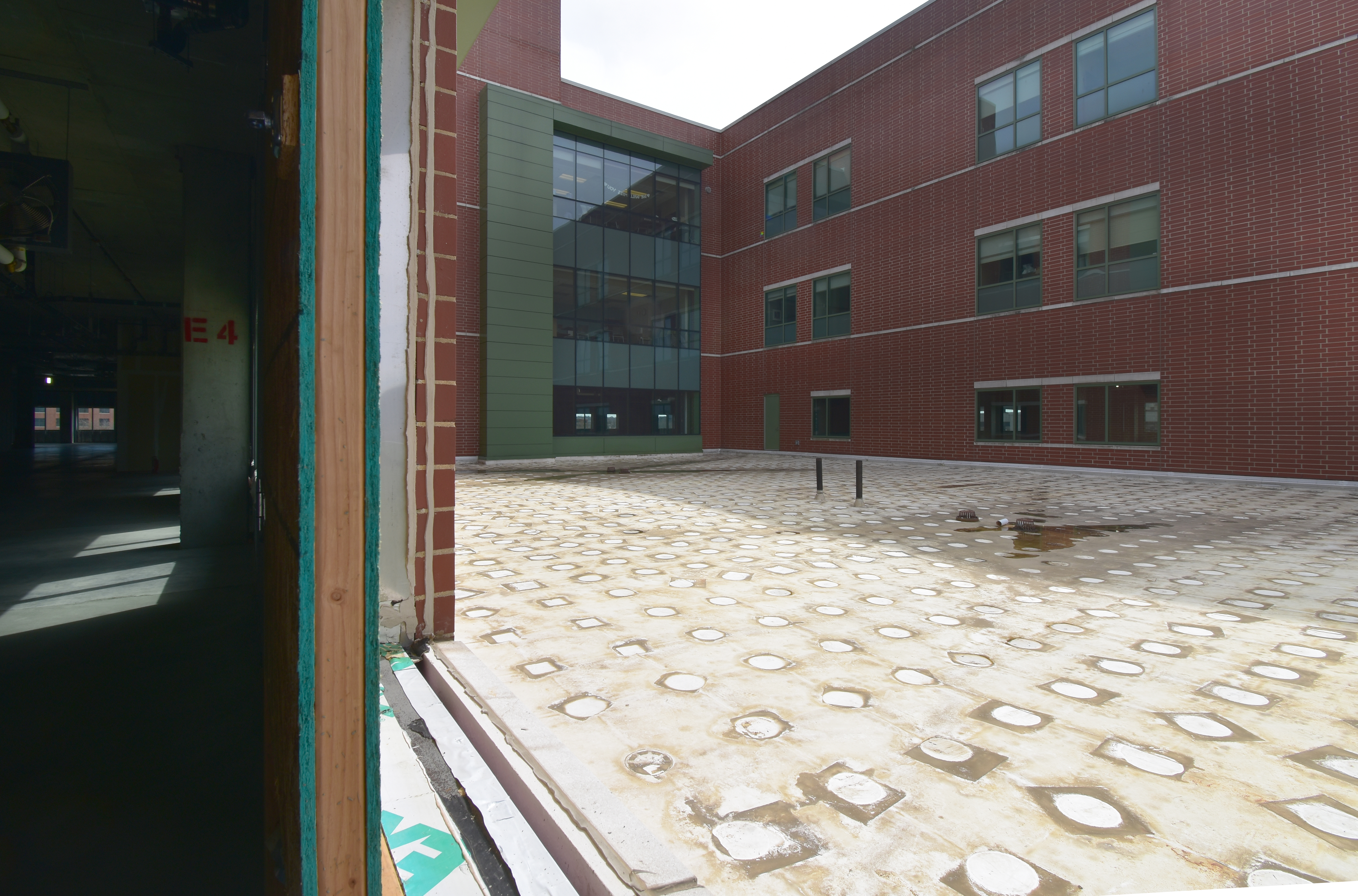 Behavioral Health courtyard