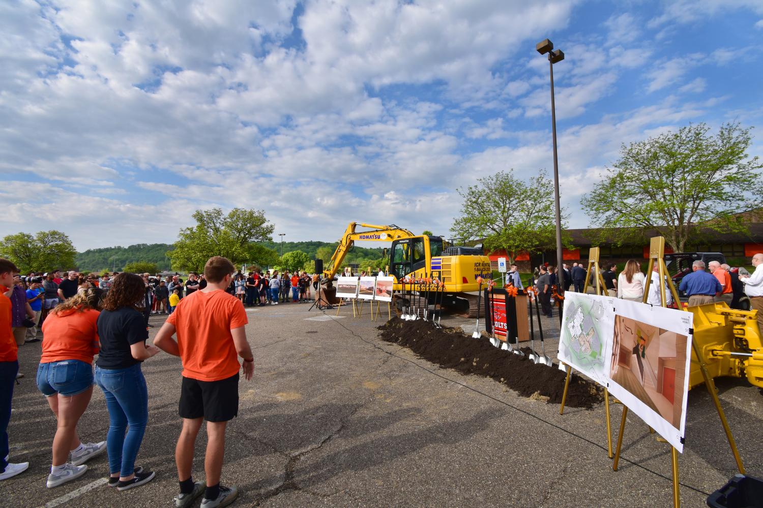 Rolling Hills School District new school ground breaking ceremony