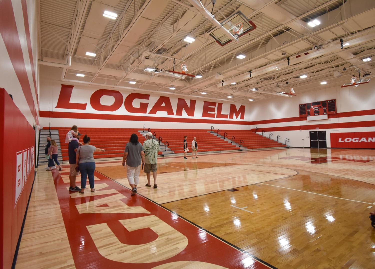 Logan Elm Gym during open house 