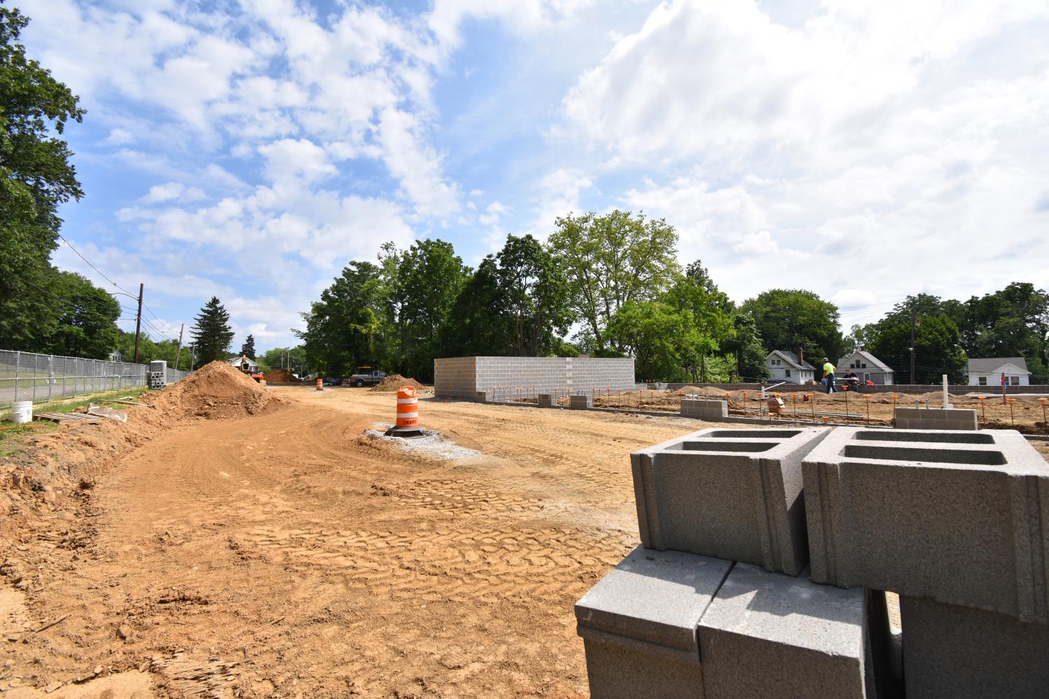 Progress at Akron Zoo Facilities and Grounds Building