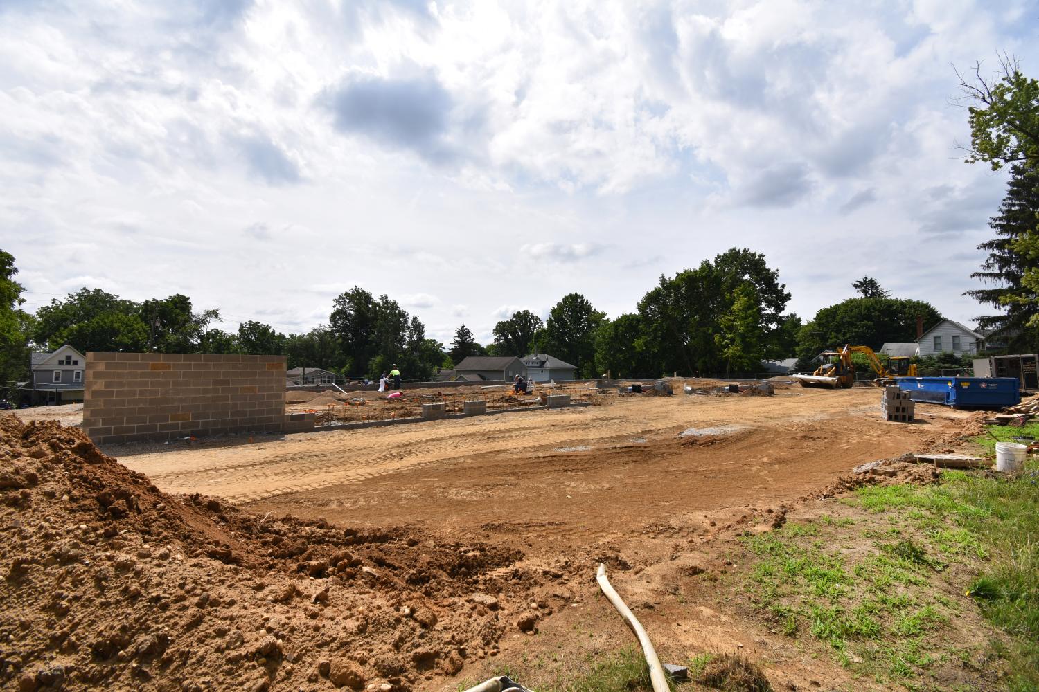 Progress at Akron Zoo Facilities and Grounds Building