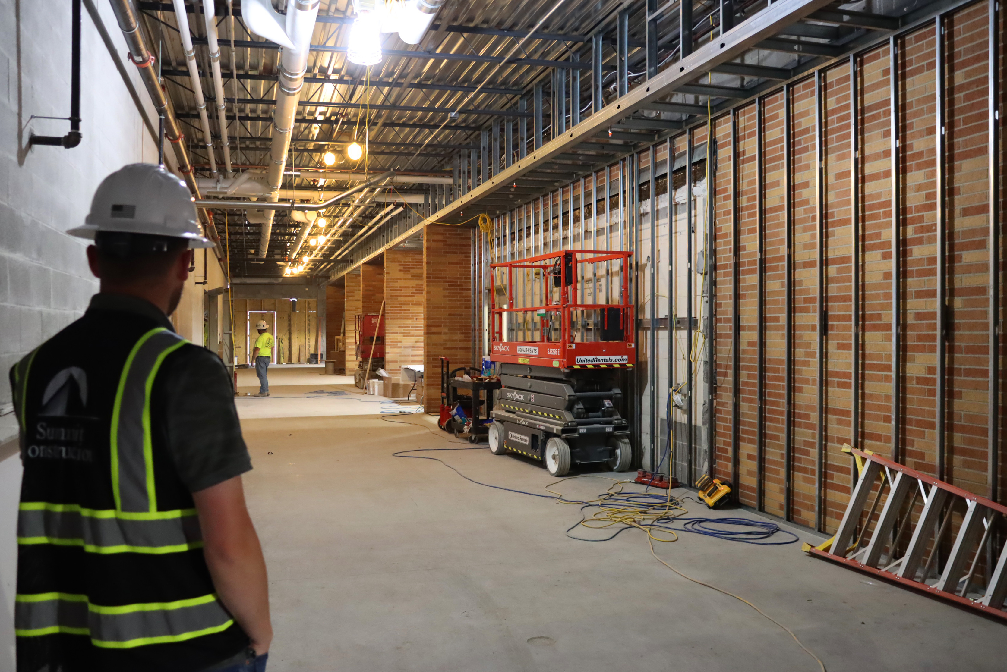 addition meeting existing building