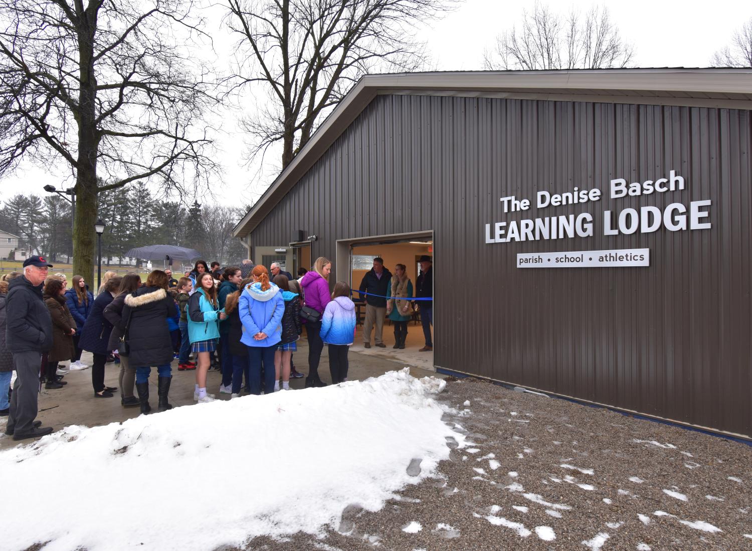 Grand opening of the Learning Lodge