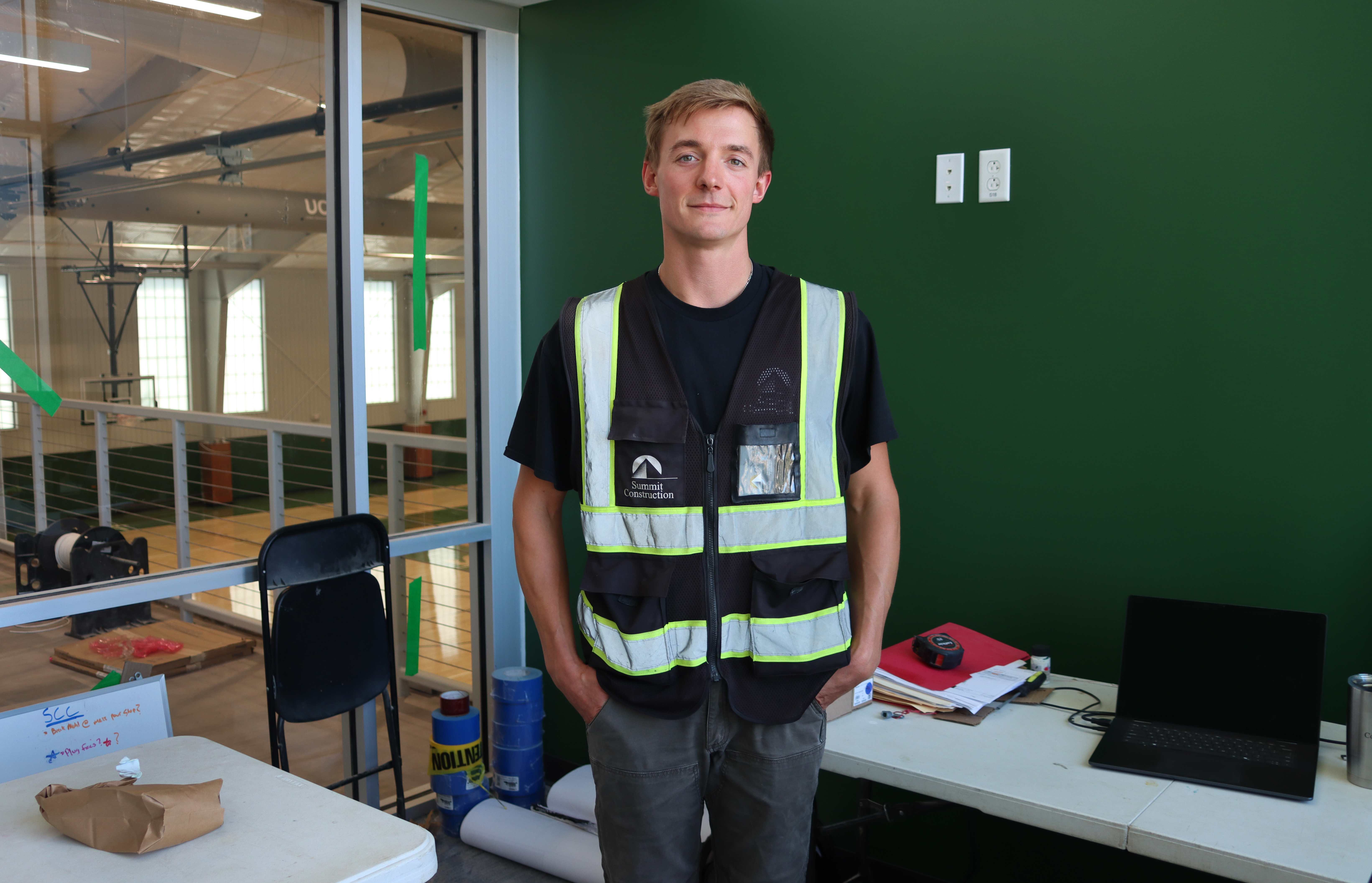Matt on site