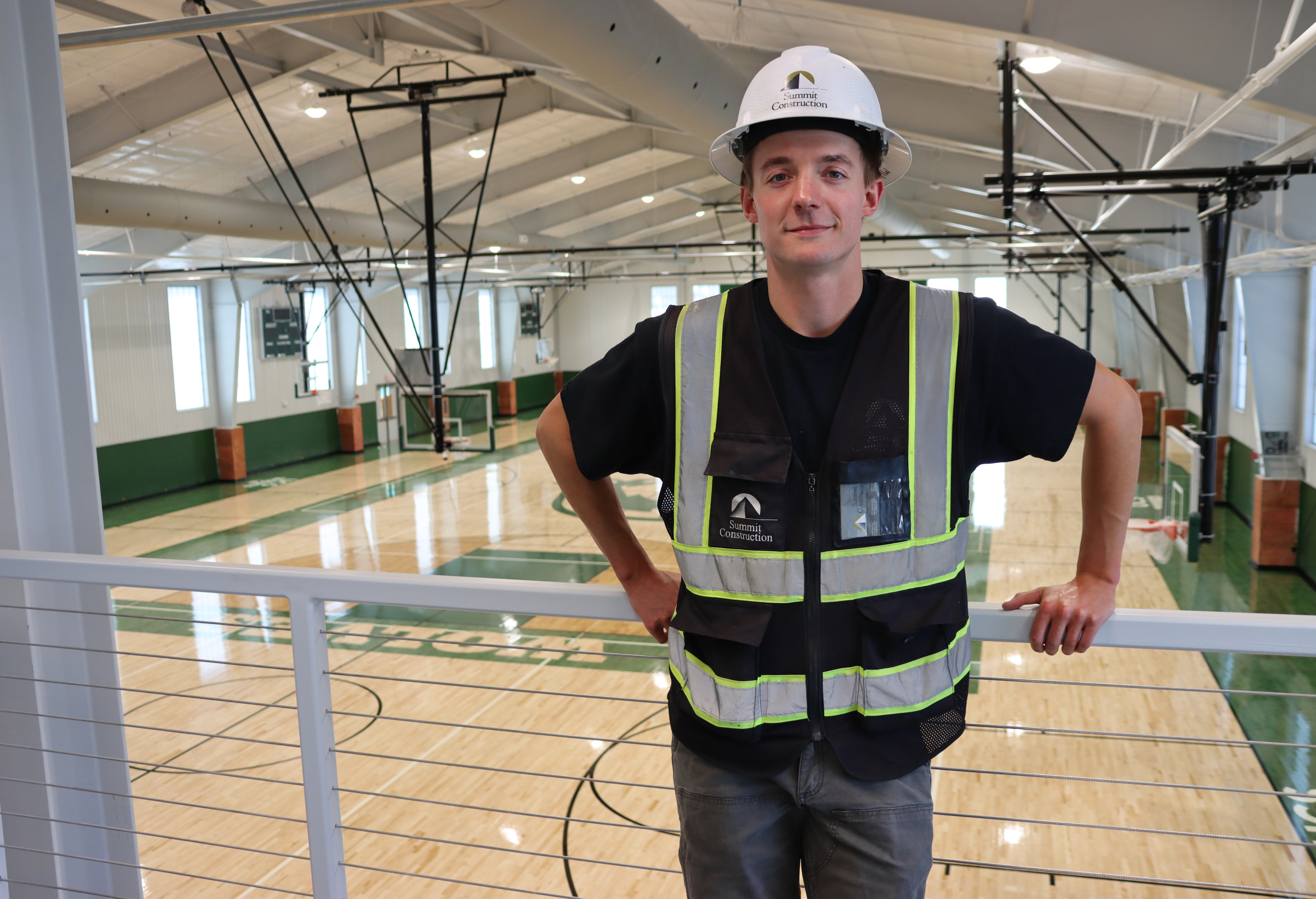 Matt on a job site
