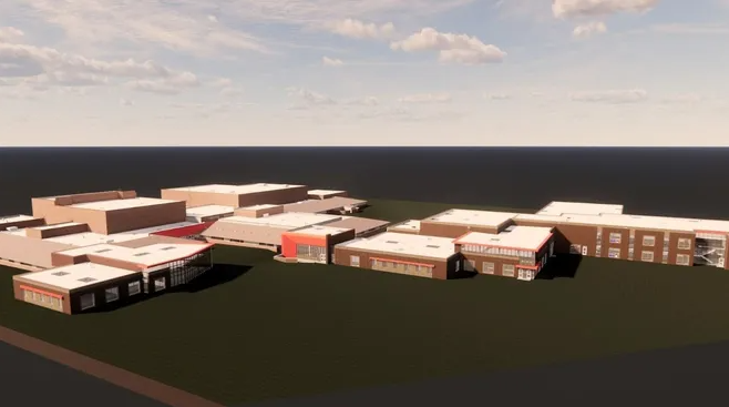 PK-12 School rendering 