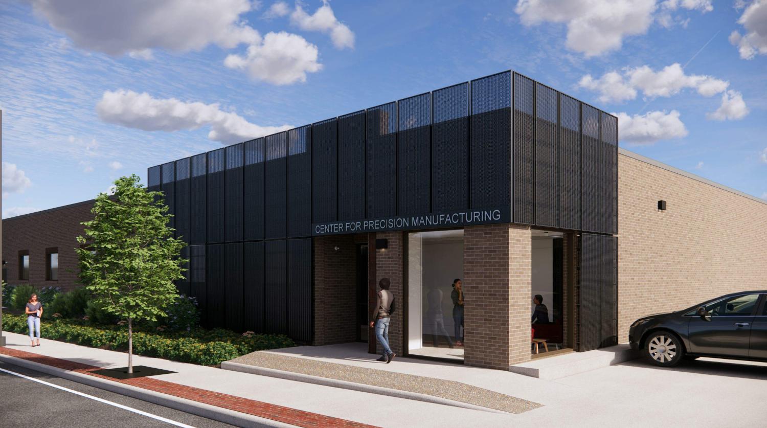 Rendering of Center for Precision Manufacturing