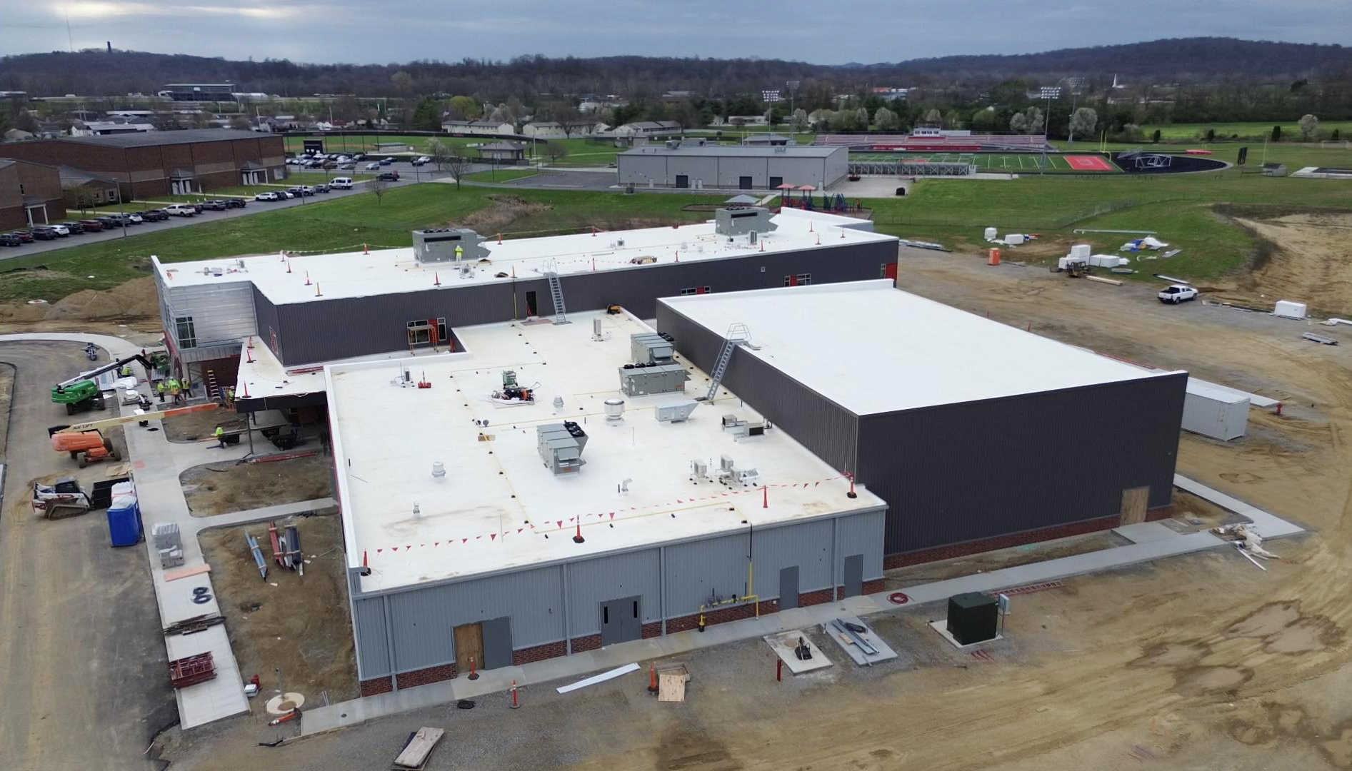 Aerial view of Scioto Valley