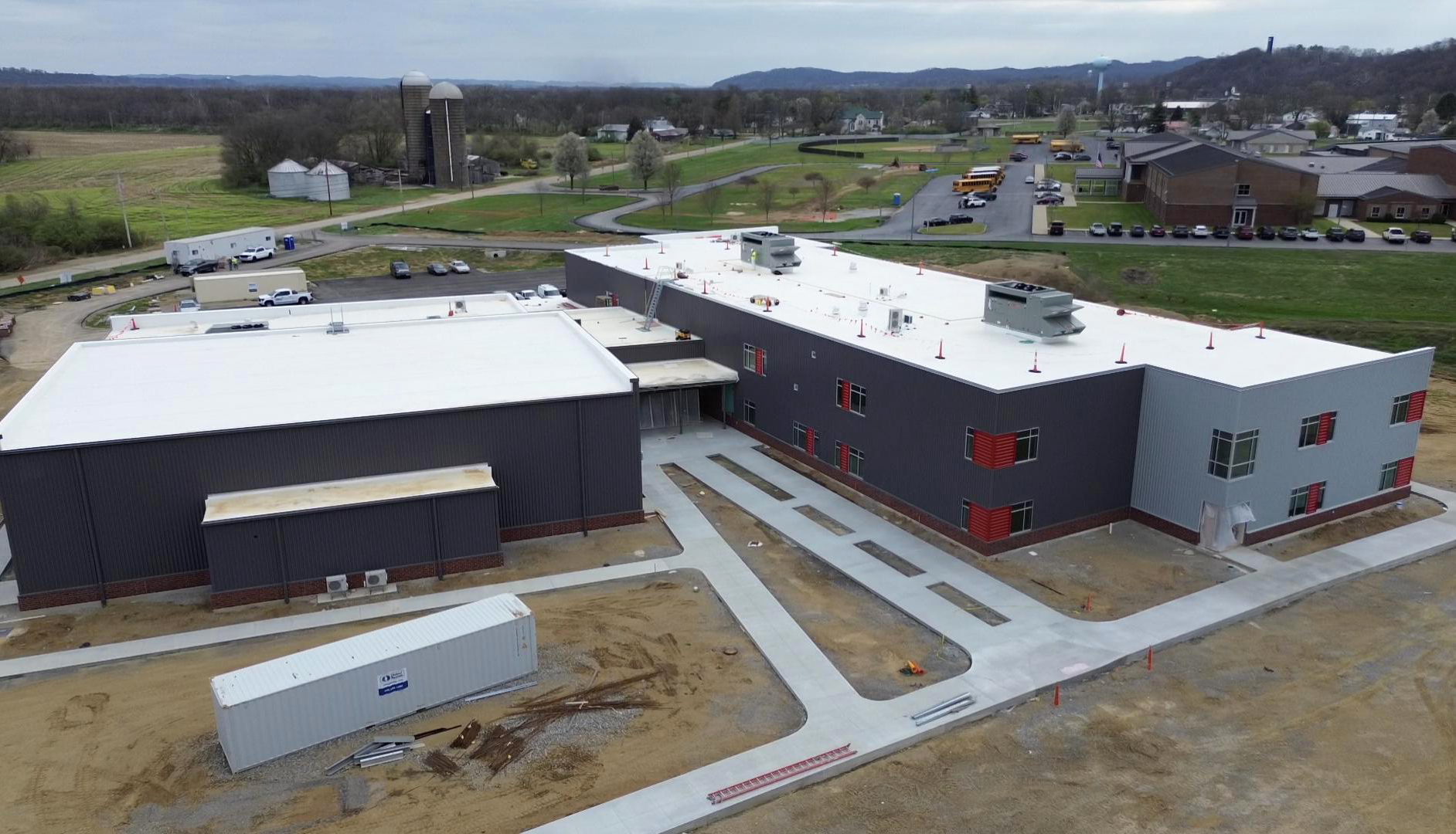 Aerial of Scioto Valley 3-5 School
