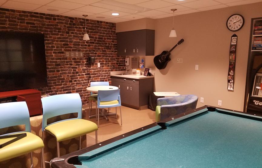Akron Children’s Hospital Teen Room 