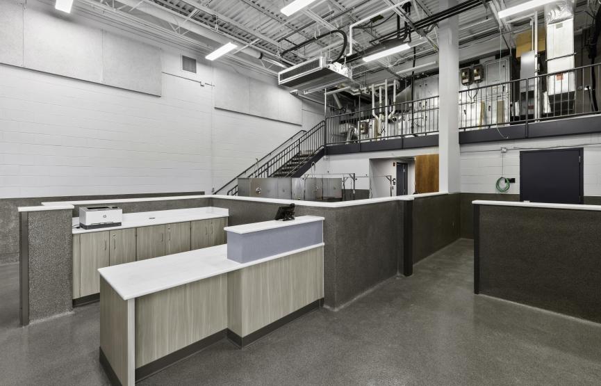 Inside the Construction Trades Lab Addition at Pickaway-Ross