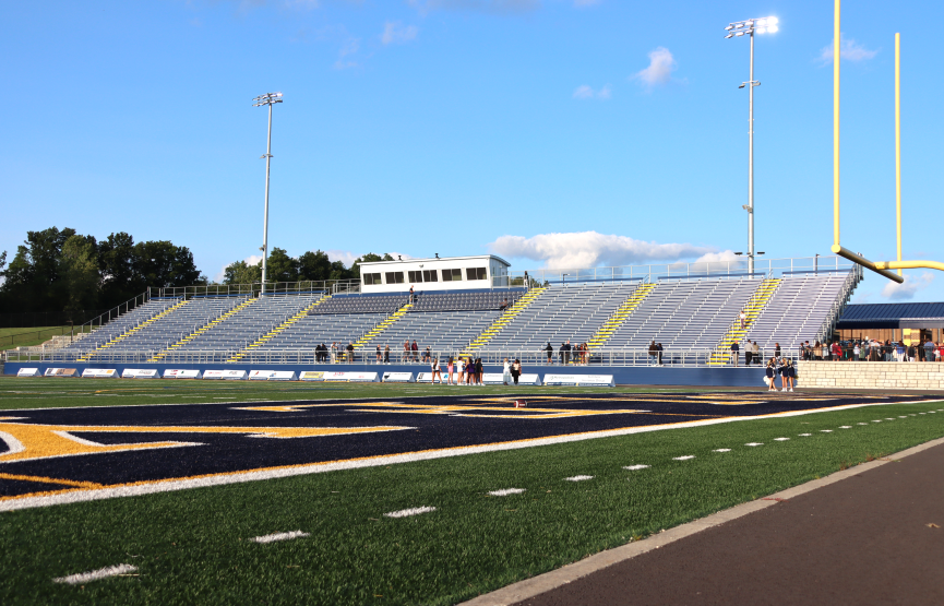 Field view of stadium 