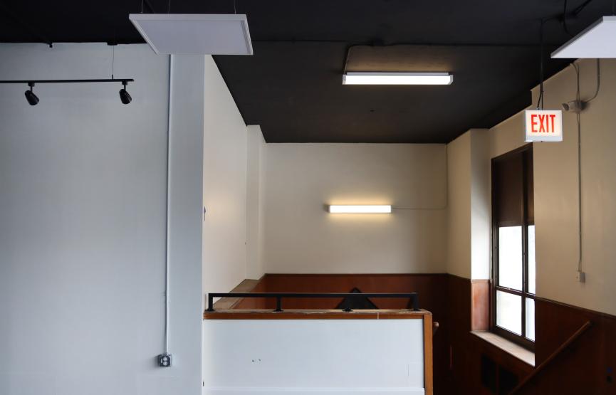 Removal of wall at staircase entry