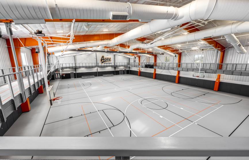 Field house upper floor 