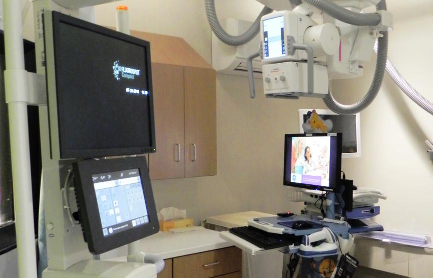 Akron Children's Hospital Fluoroscopy Room