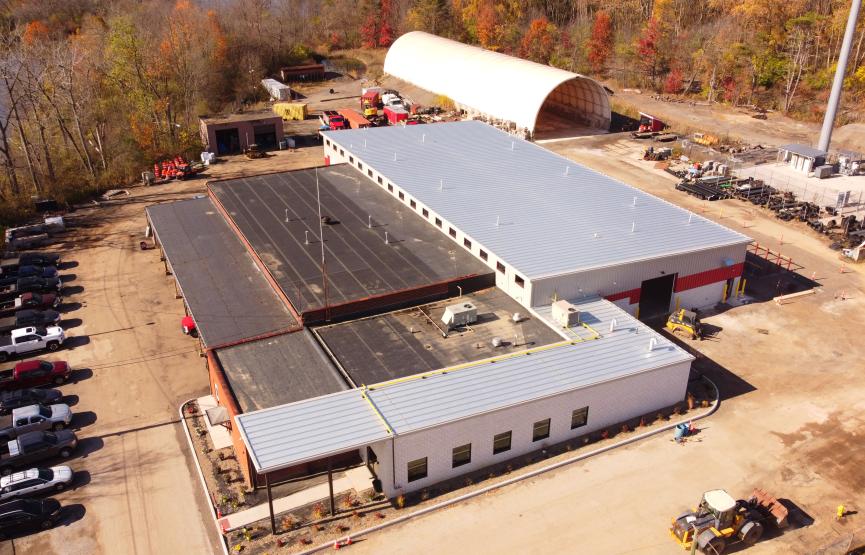 City of Norton Service Garage pre-engineered metal building