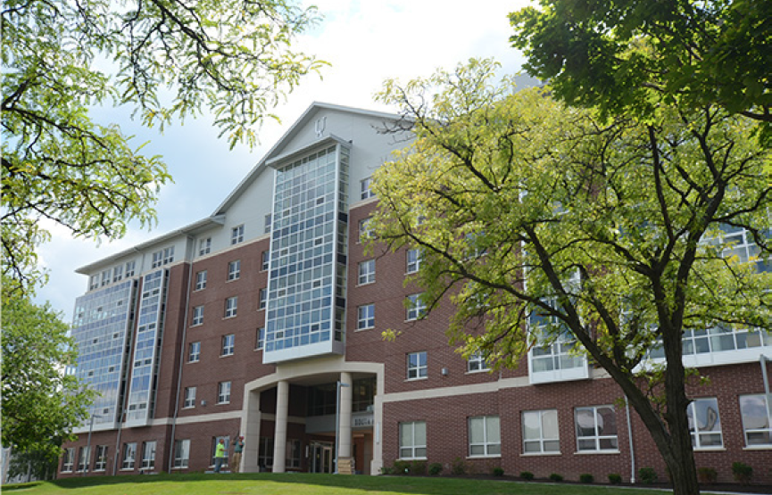 University of Akron South Hall Dormatory 