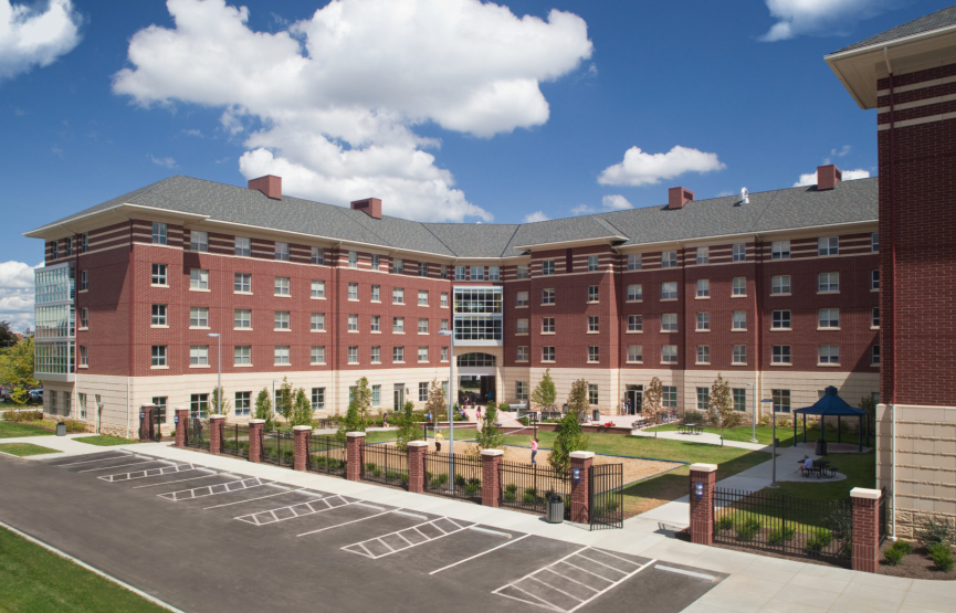 University of Akron Spicer Hall Dormatory 