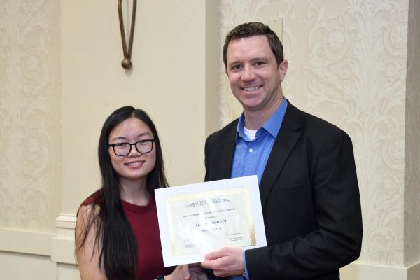 Scholarship winner