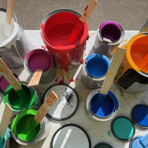 paint buckets